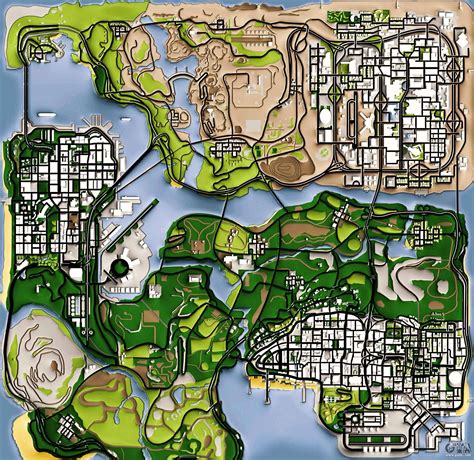 gta 5 and gta san andreas|gta 5 map san andreas.